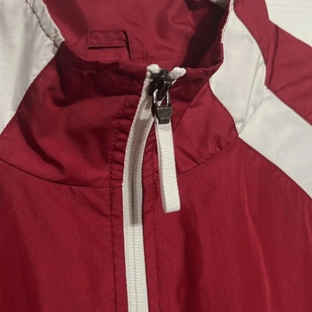 Vintage NIKE OU SOONERS CLIMA-FIT Full Zip‎ Polyester Jacket - PERFECT- Sz 2XL